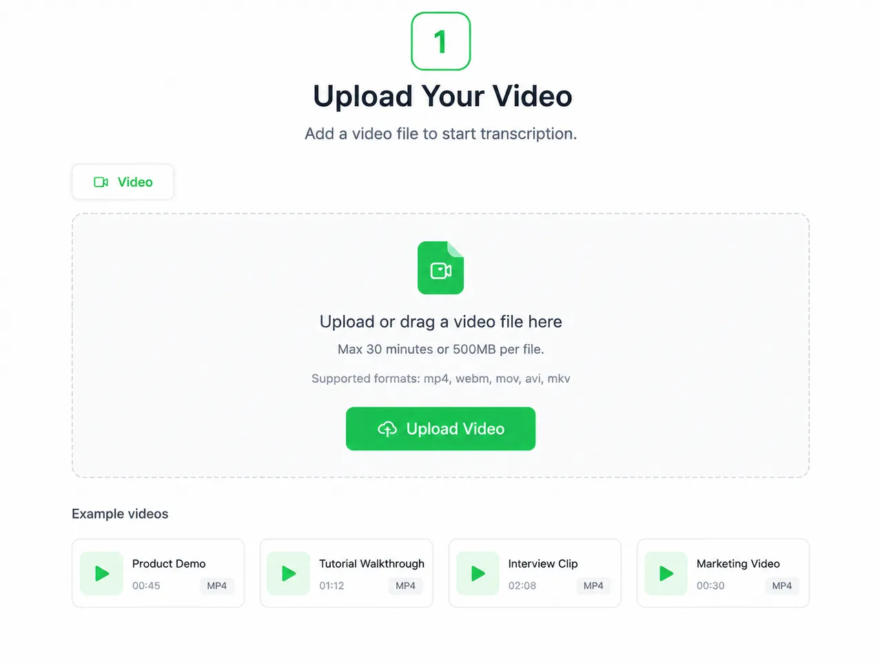 Upload Your Meeting Audio
