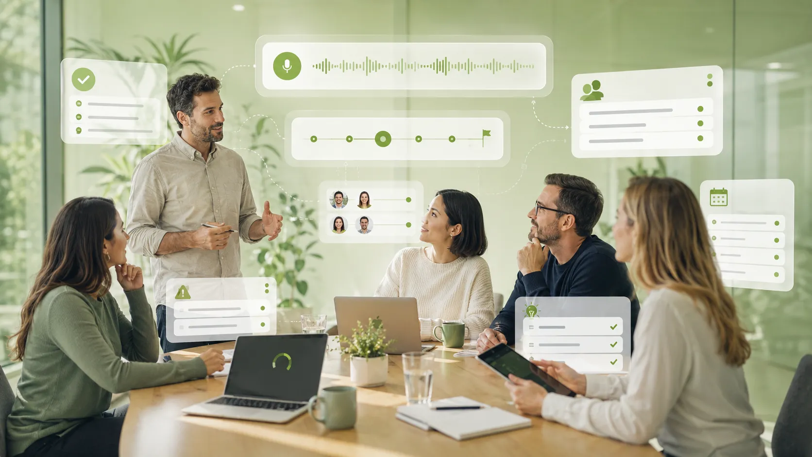 AI meeting notes for team meetings